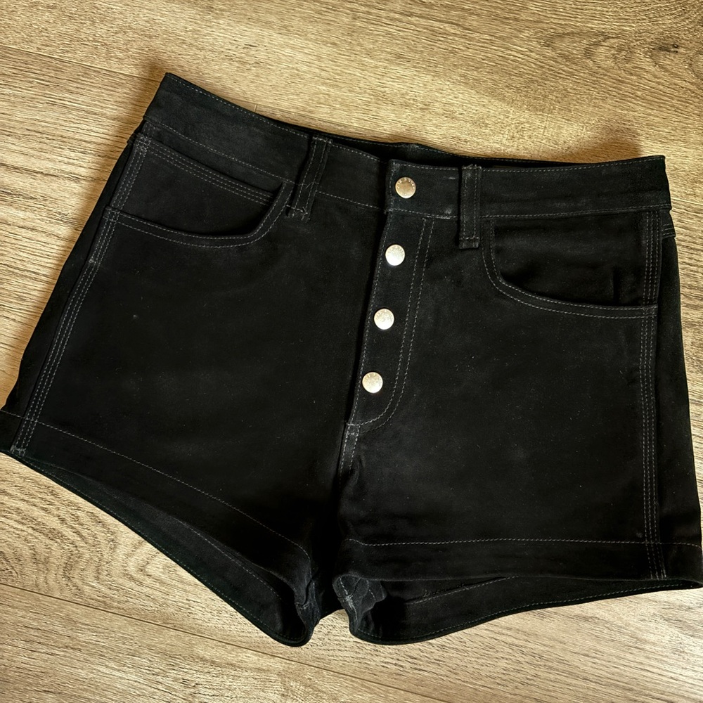 Rag and Bone suede shorts